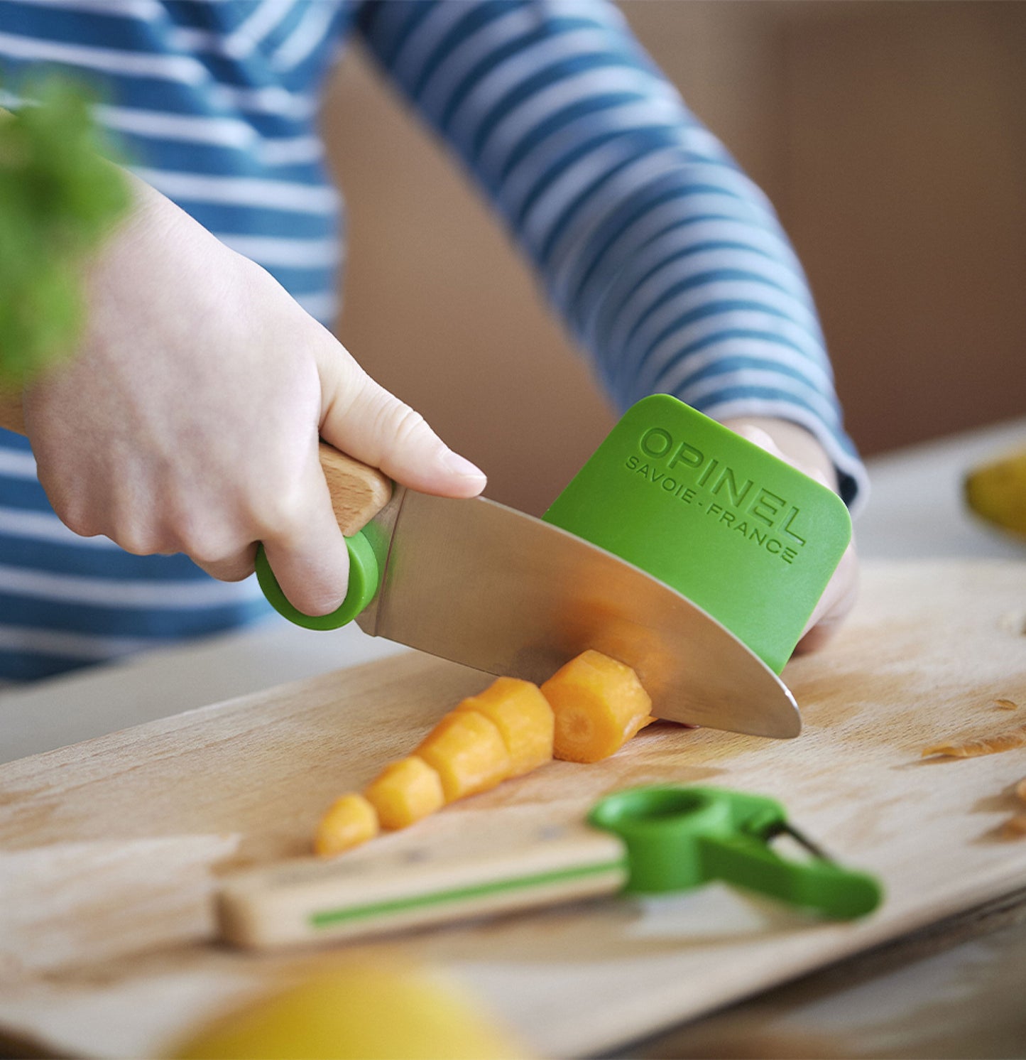 Le Petit Chef 3pc Knife Set for a Child - Opinel