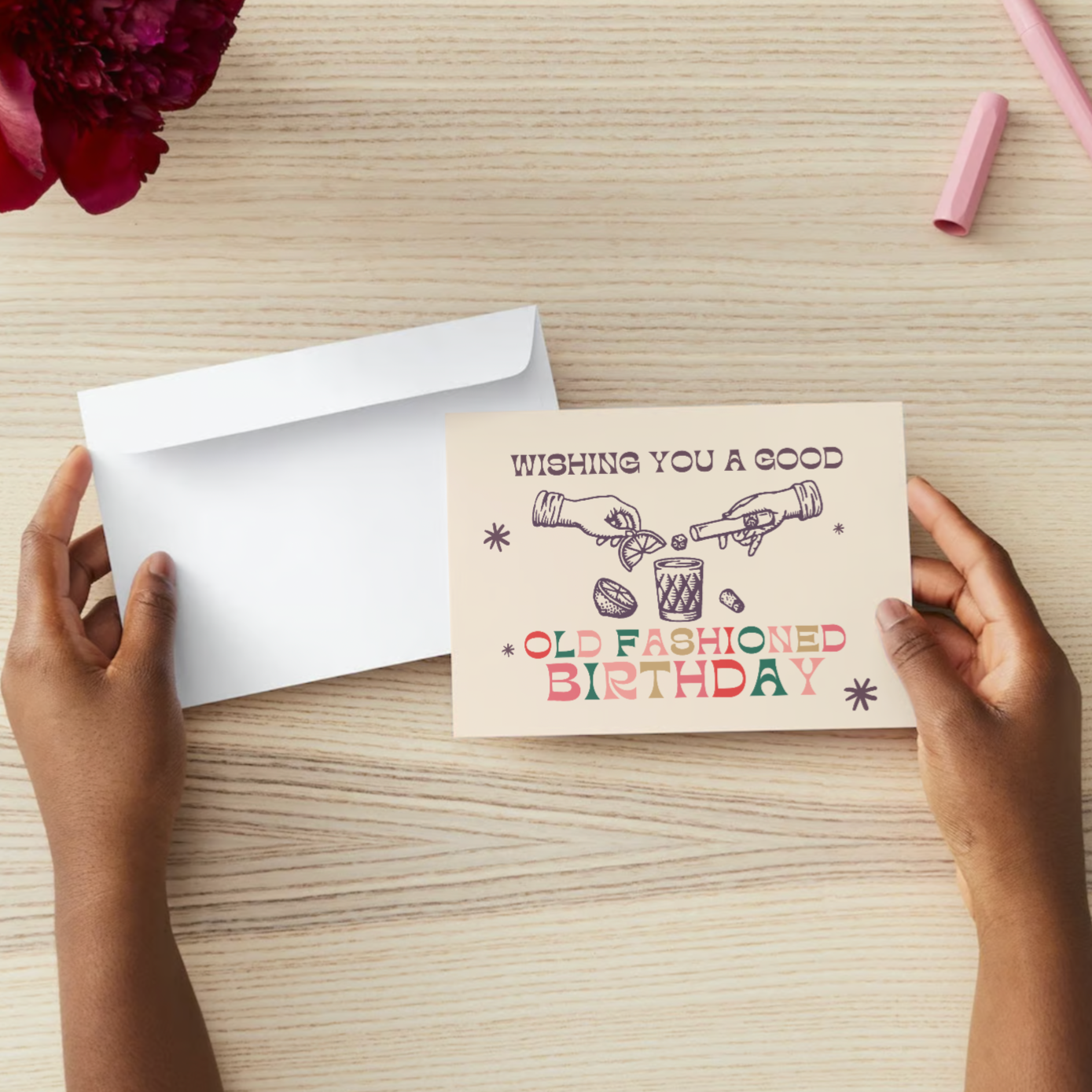 Cheers Postcards: Old Fashioned Birthday