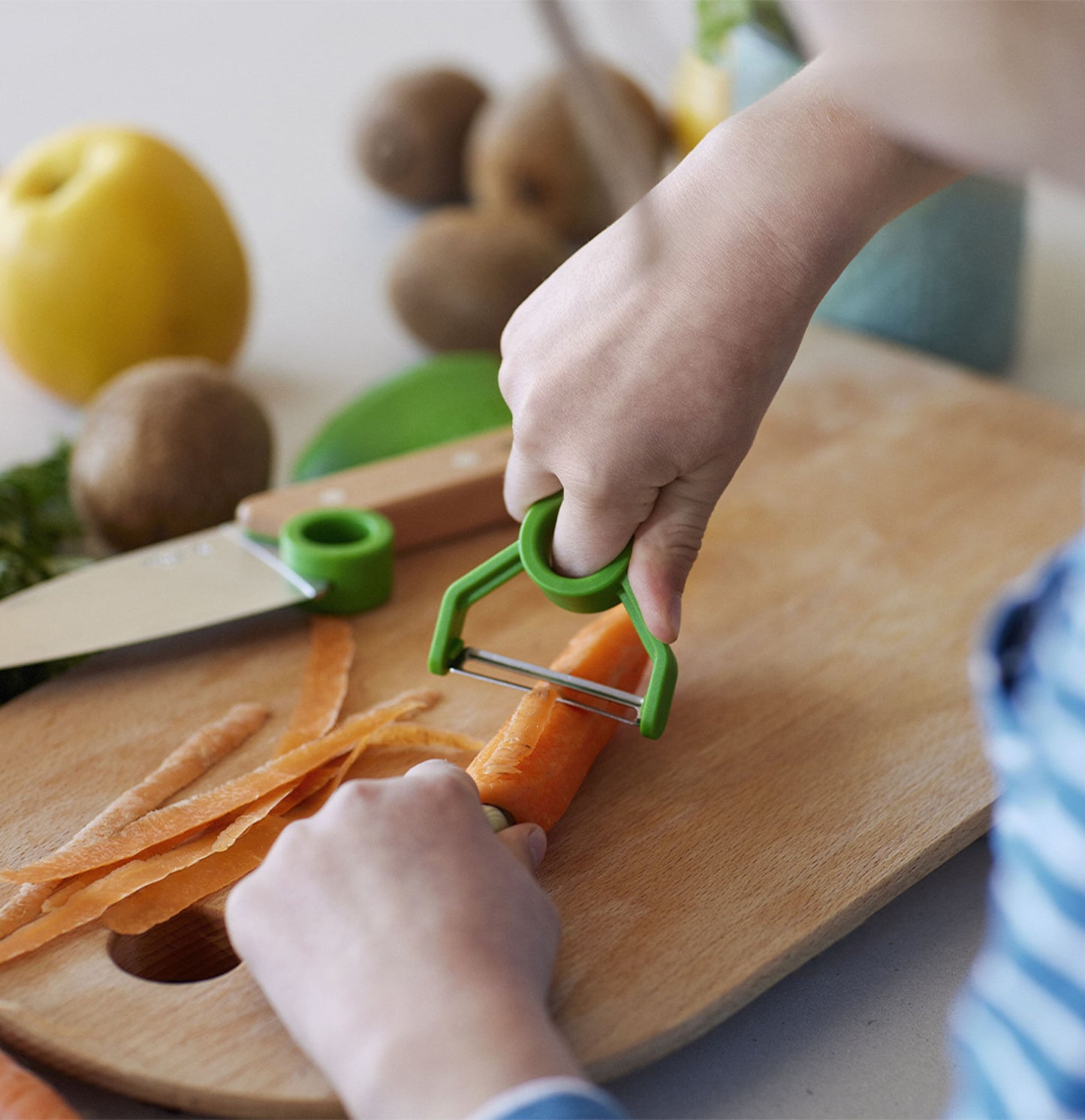 Le Petit Chef 3pc Knife Set for a Child - Opinel