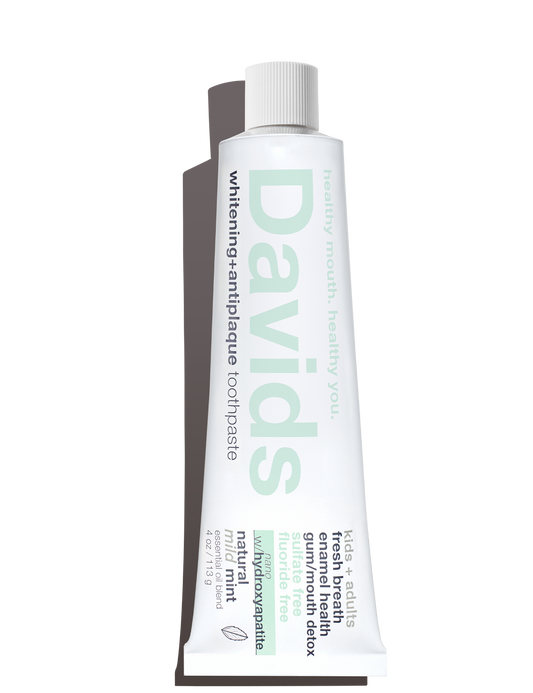 Davids Kids + Adults Nano-Hydroxyapatite Premium Toothpaste - Mild Mint