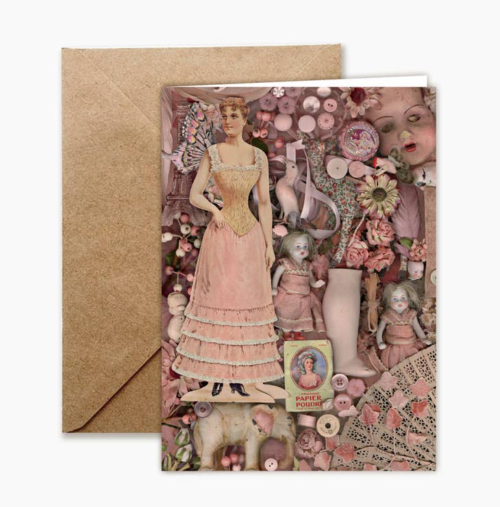 Nostalgia Blank Greeting Card or Full Set of 8