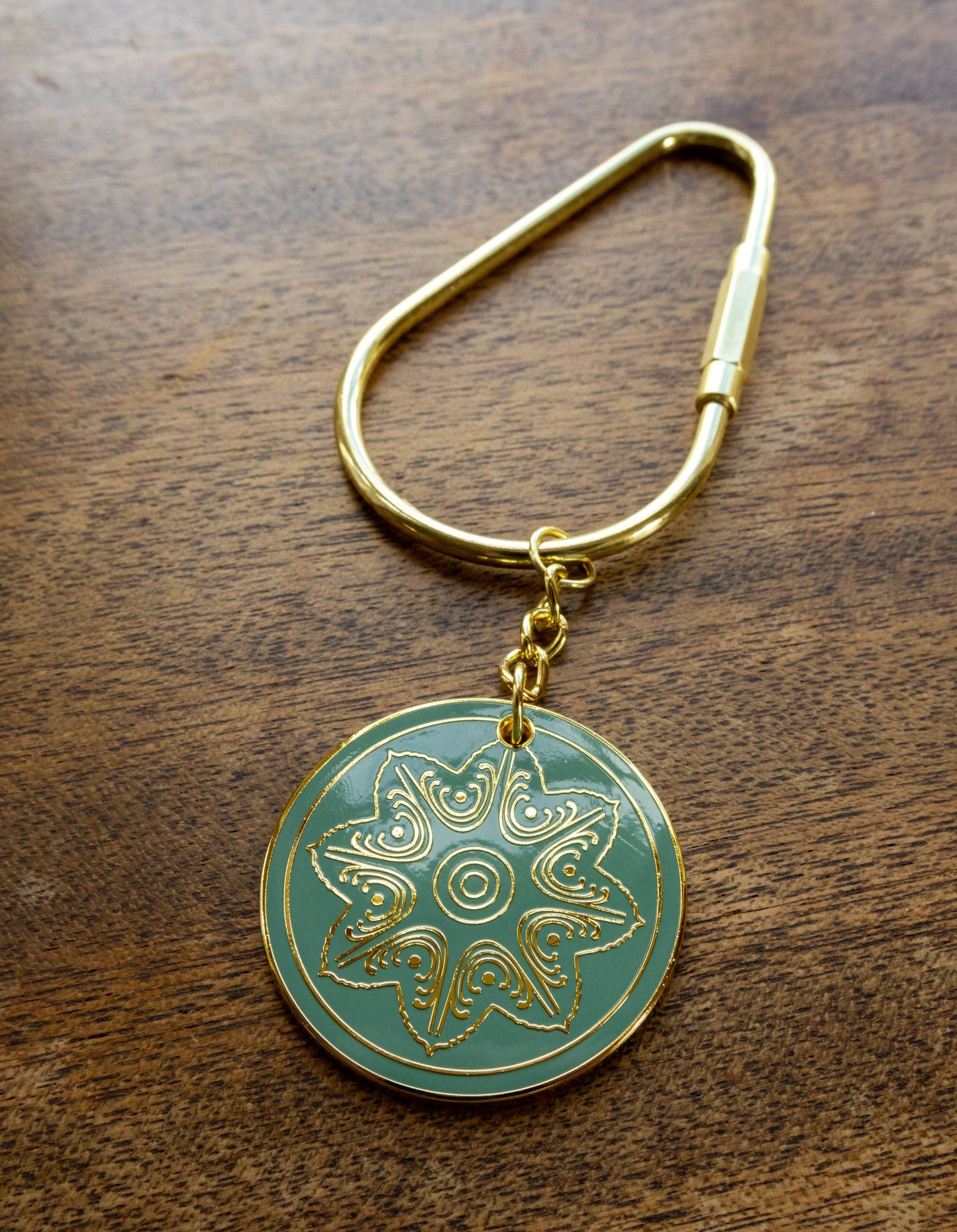 Enamel Floss Fob Organizer or Keychain