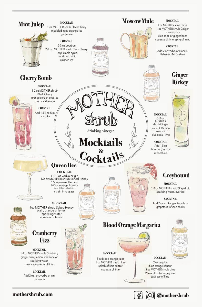 MOTHER shrub Grapefruit - 16 oz