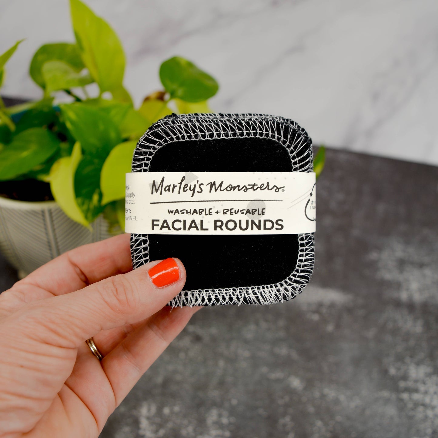 Reusable Facial Rounds - Earthy Rainbow - 10 Pack