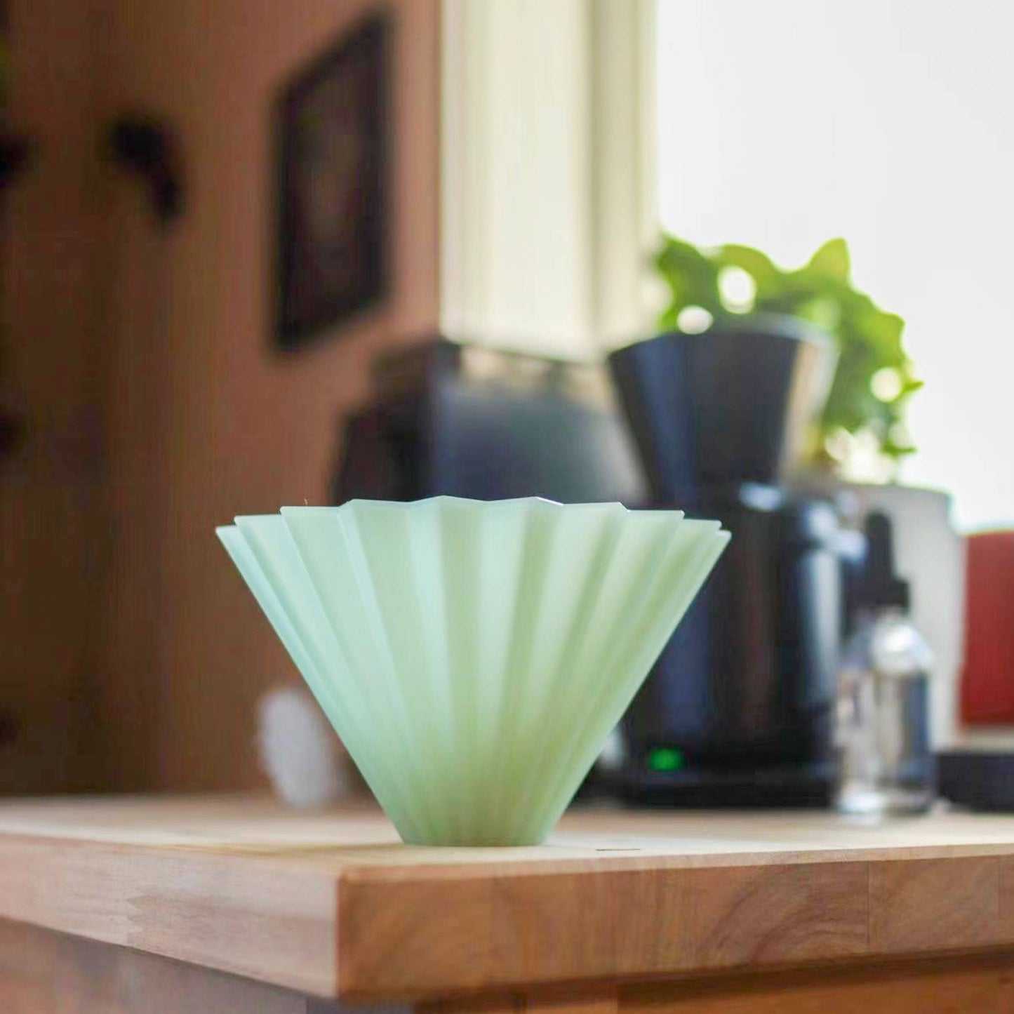 Origami Air Pour Over Coffee Dripper - Green