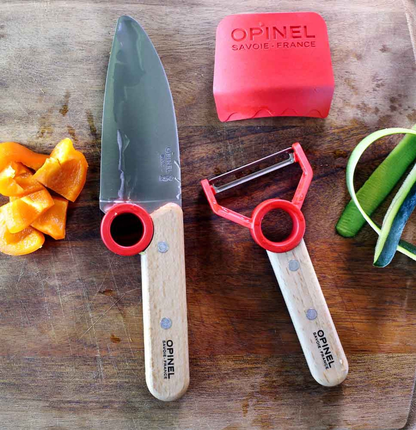 Le Petit Chef 3pc Knife Set for a Child - Opinel