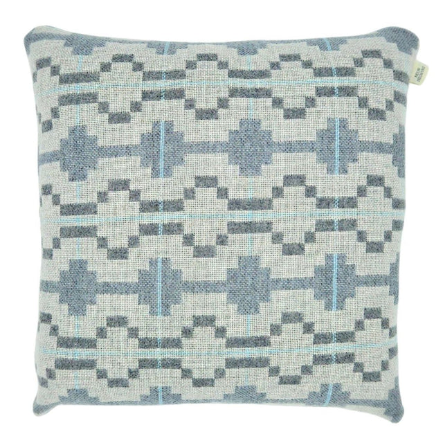 Melin Tregwynt Cushion - Patagonia Dur - 45cm x 45cm - Welsh Wool Pillow