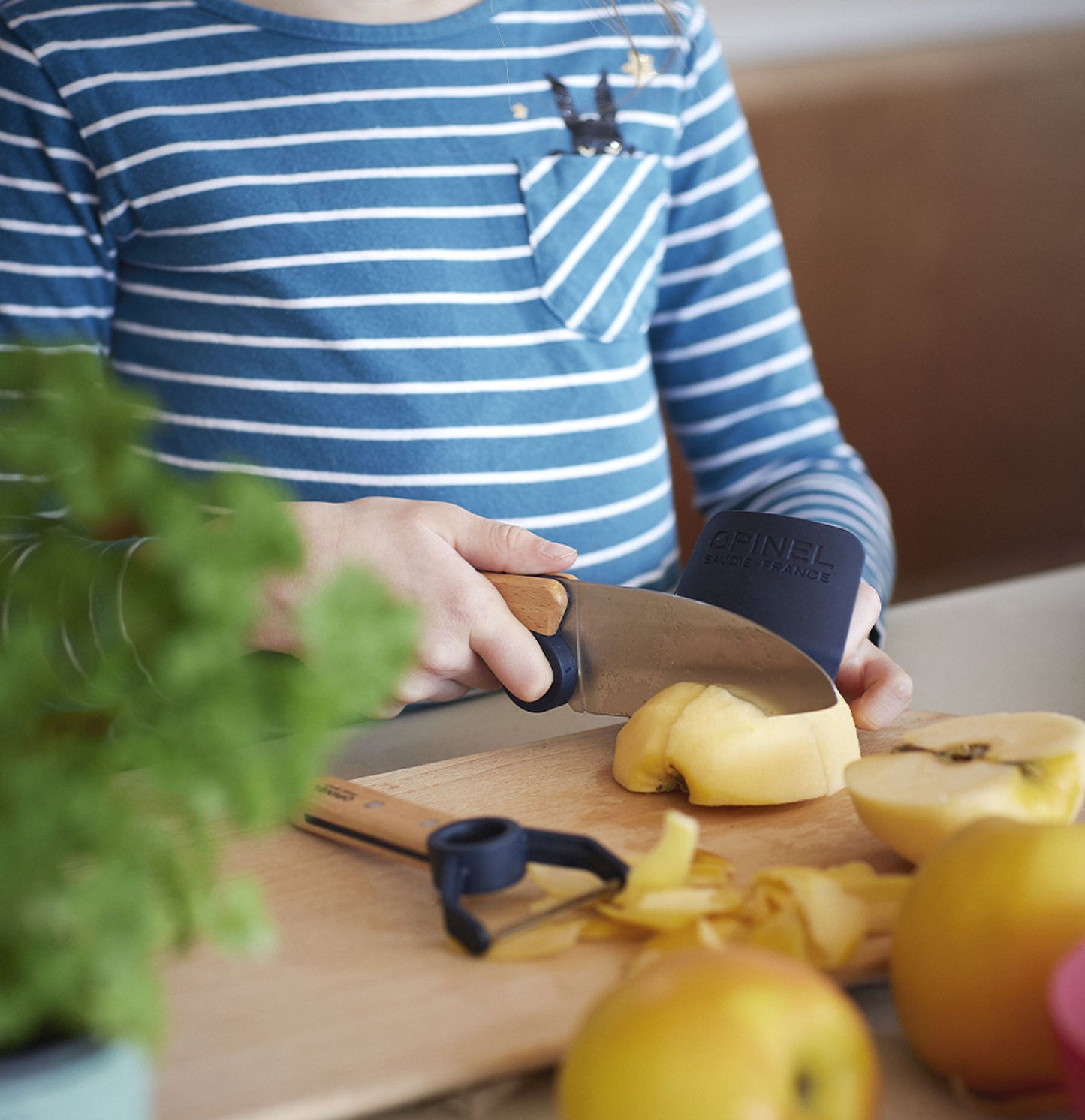 Le Petit Chef 3pc Knife Set for a Child - Opinel