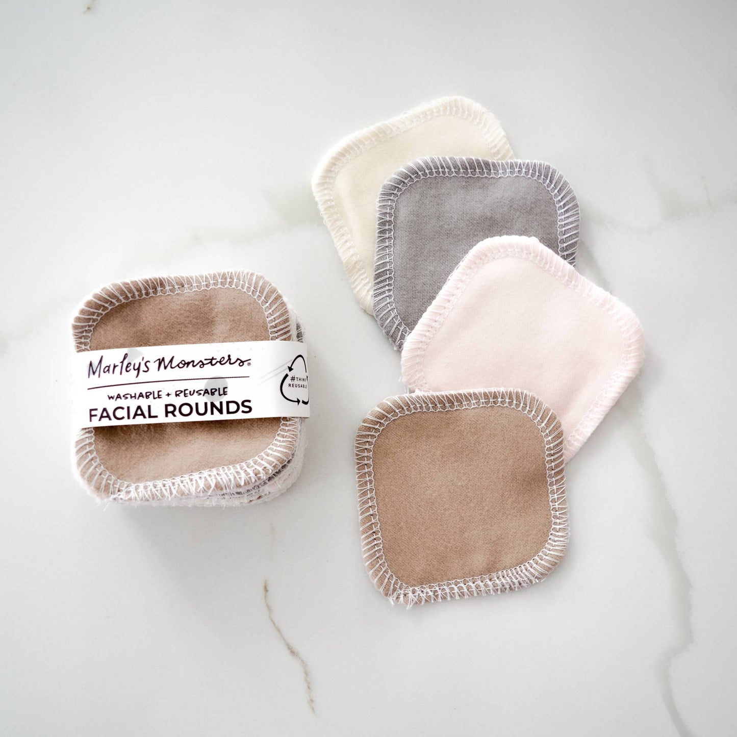 Reusable Facial Rounds - 10 Pack