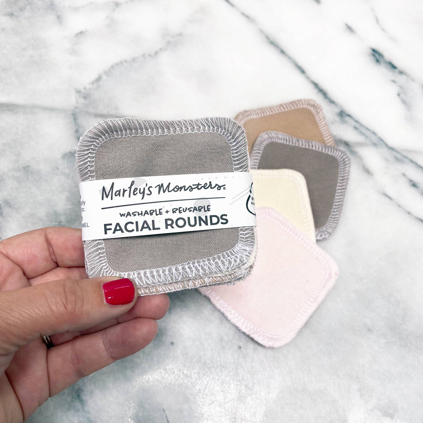Reusable Facial Rounds - 10 Pack