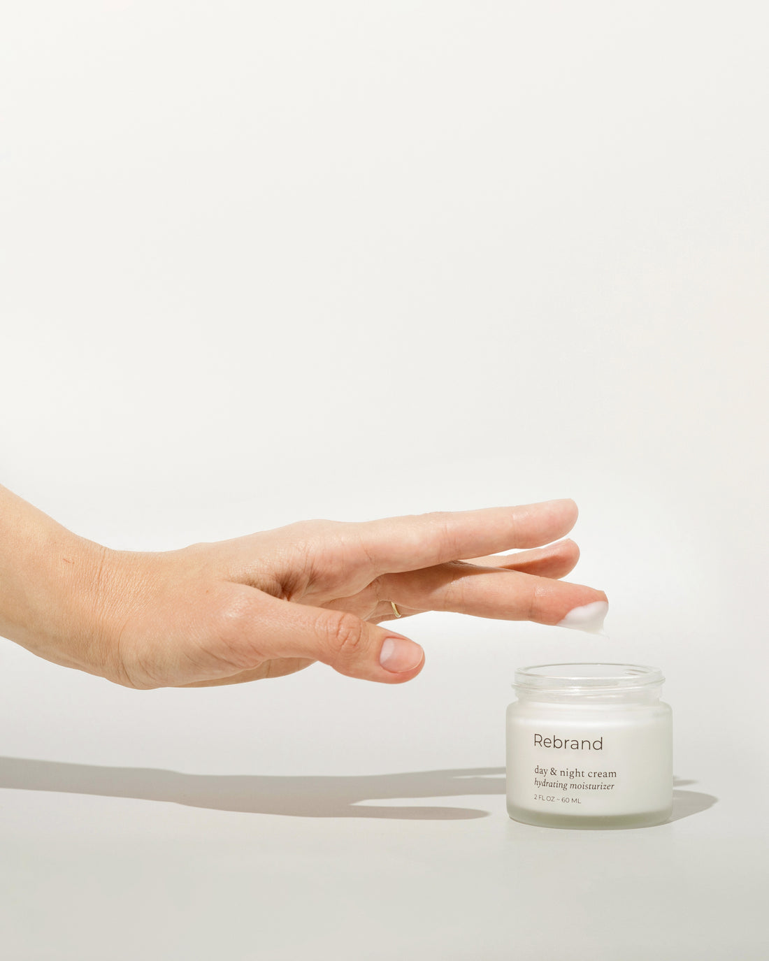 Day & Night Cream - Unscented Hydrating Cream for Face and Body - Rebrand Skincare