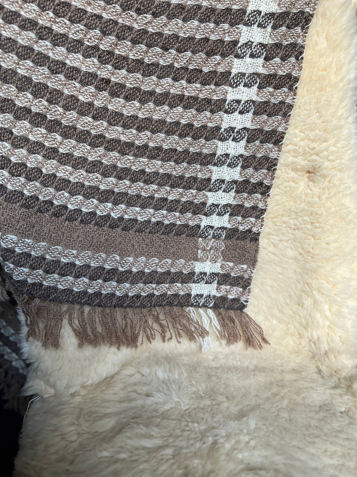 Romney and Merino Blend Throw Blanket - Ace 'n the Hole Romney Ranch