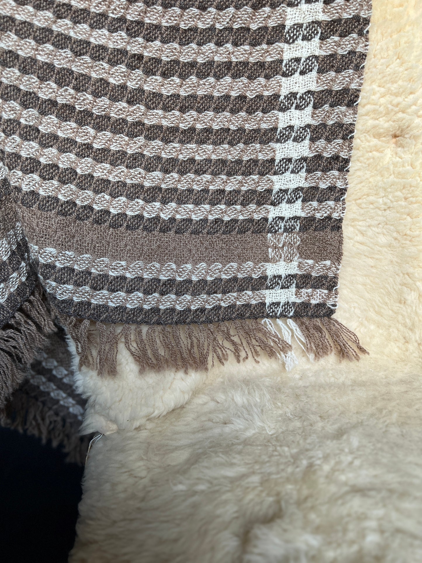 Romney and Merino Blend Throw Blanket - Ace 'n the Hole Romney Ranch