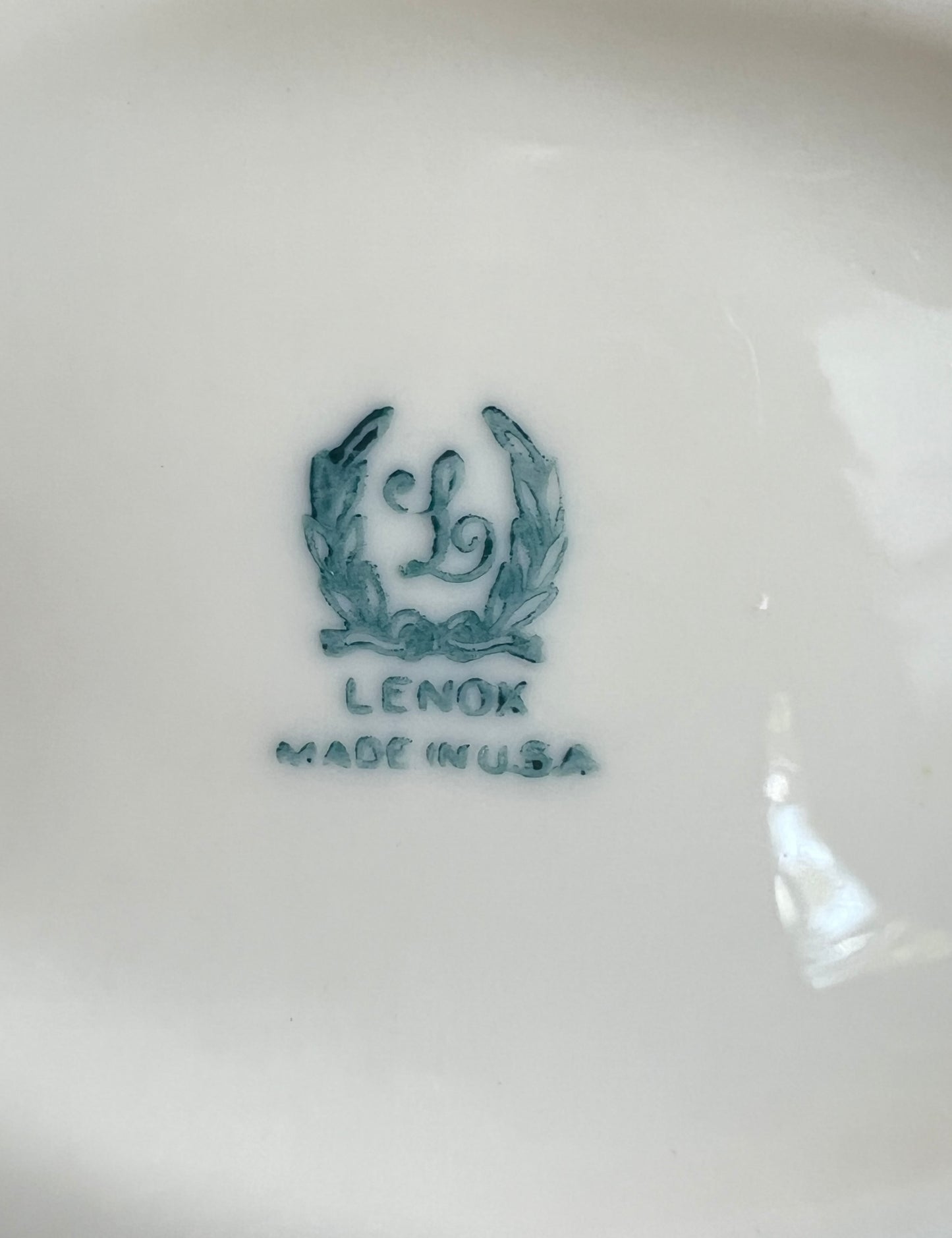 6" Horn of Plenty Vase by Lenox - Antique Porcelain Vase