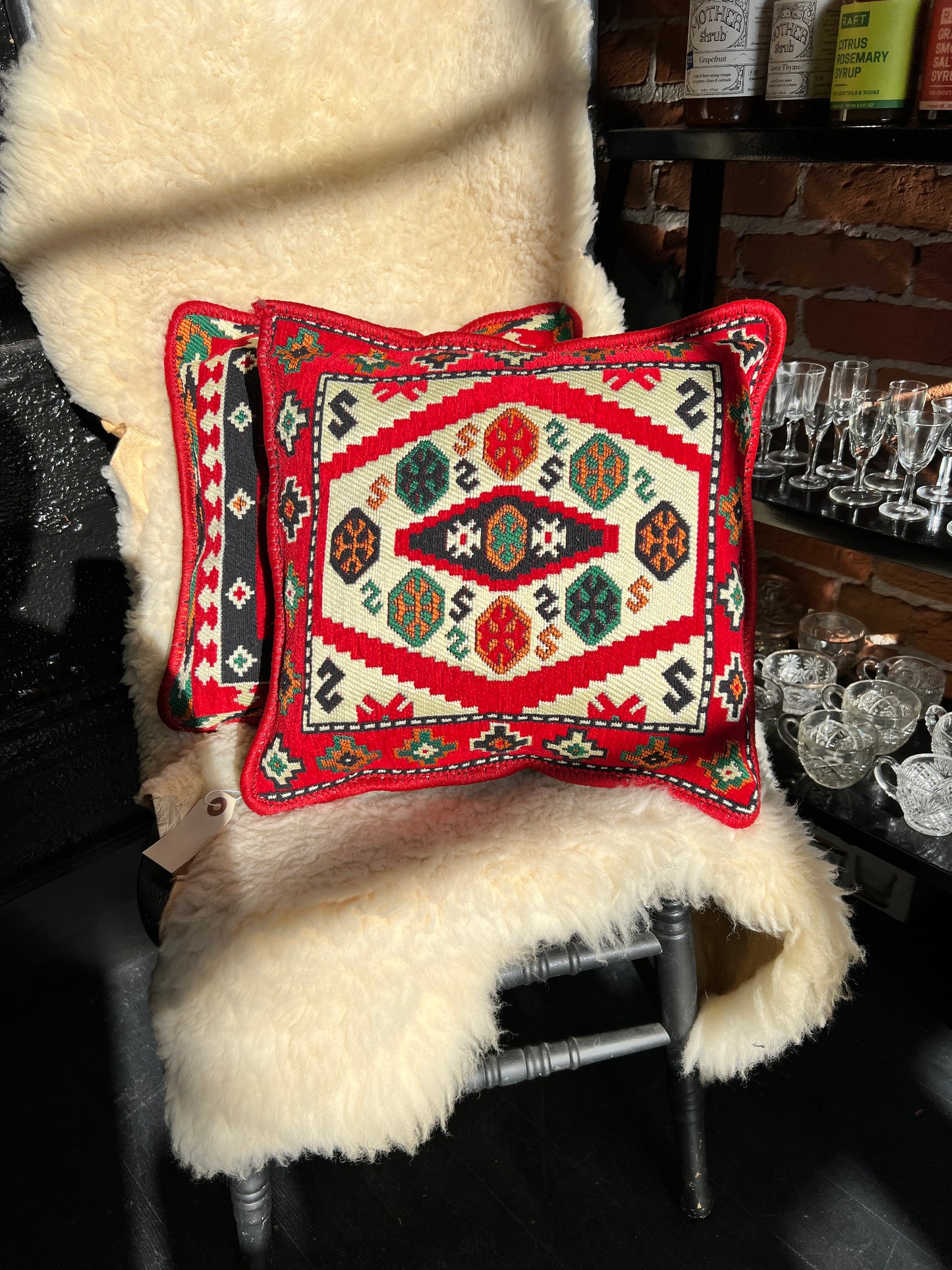 Turkish Woven Pillow