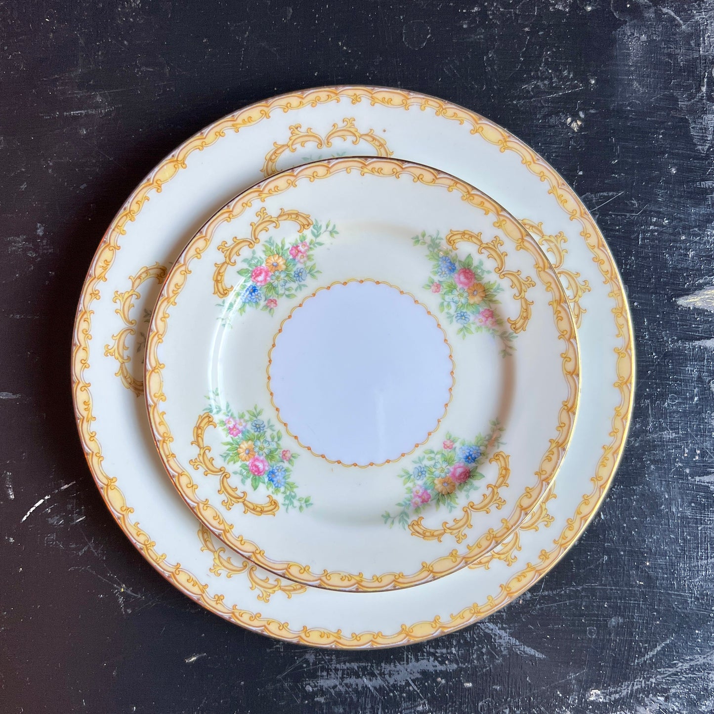 Charon by Noritake Salad Plate - Vintage Bone China 1930s - Porcelain Dinnerware