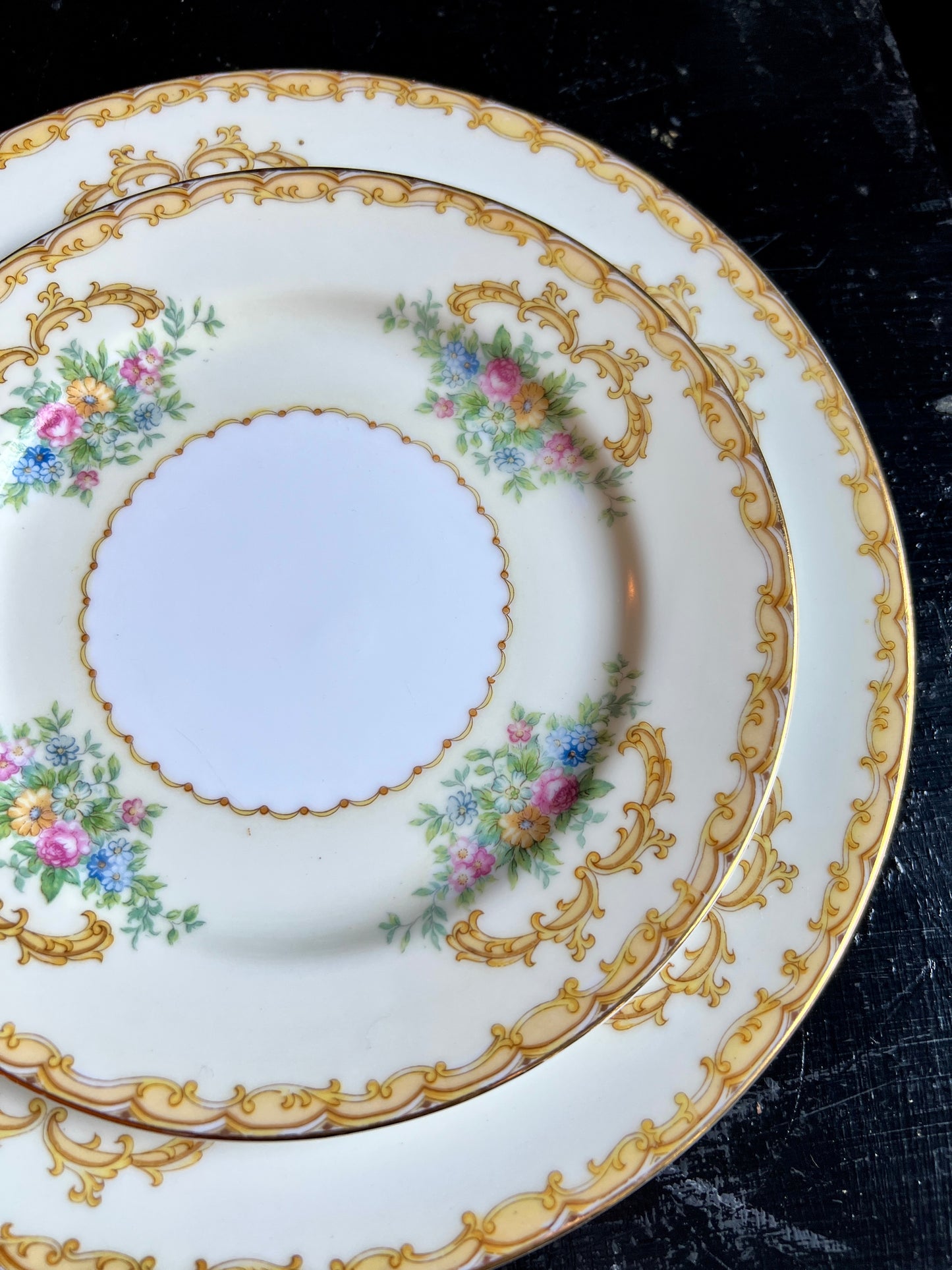 Charon by Noritake Salad Plate - Vintage Bone China 1930s - Porcelain Dinnerware