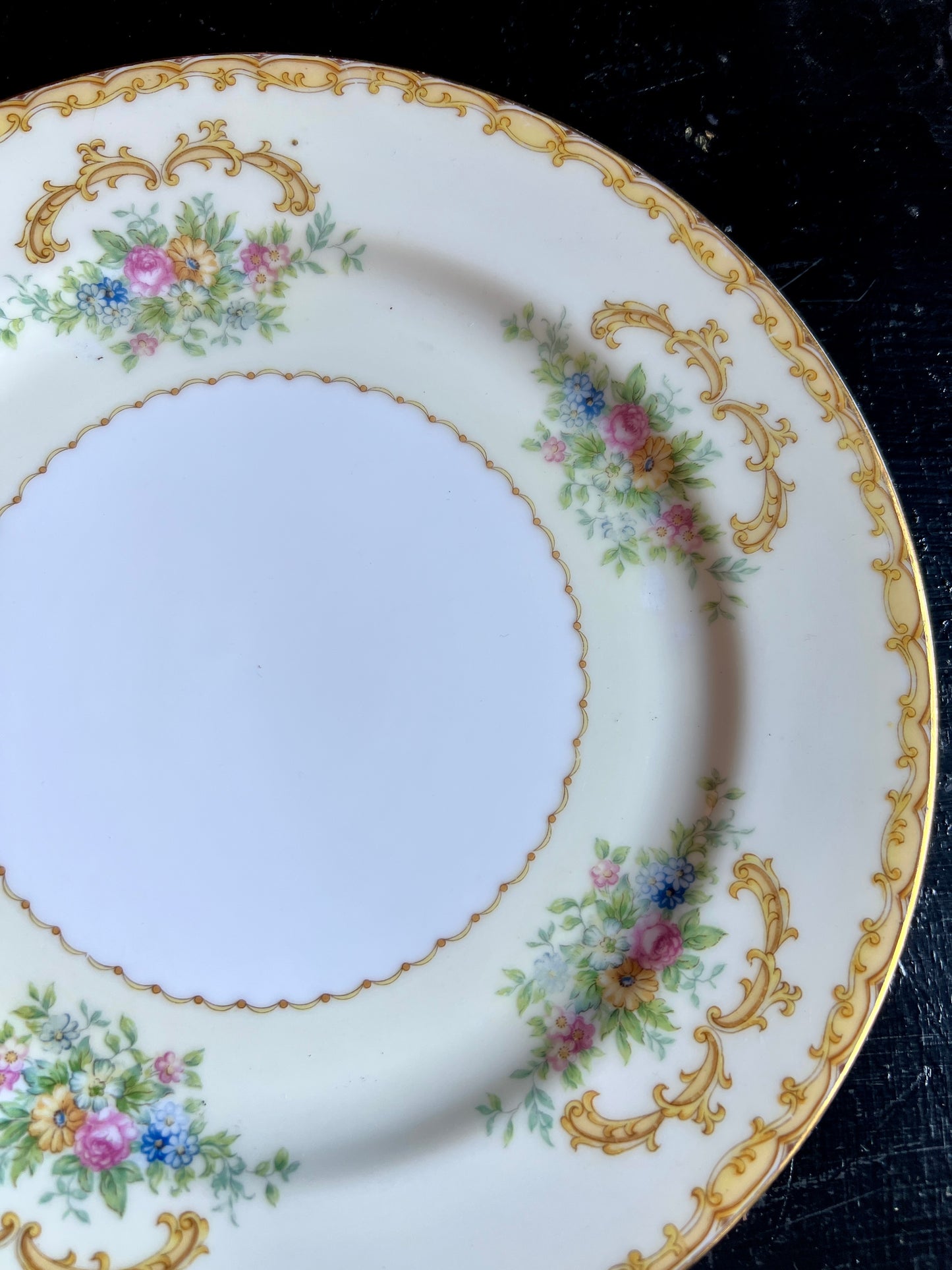 Charon by Noritake Dinner Plate - Vintage Bone China 1930s - Porcelain Dinnerware