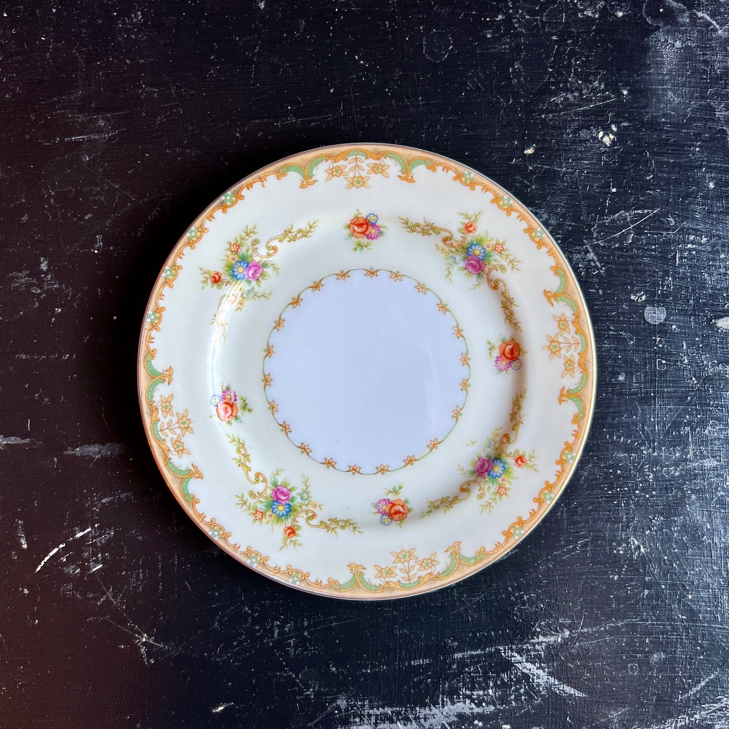 Regent by Empress Salad Plate - Vintage Bone China 1940s - Porcelain Dinnerware
