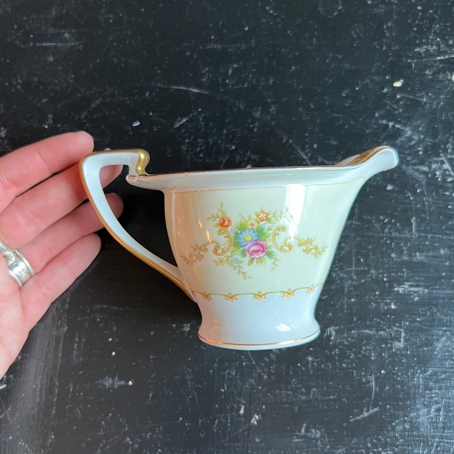 Regent by Empress Creamer - Vintage Bone China 1940s - Porcelain Dinnerware