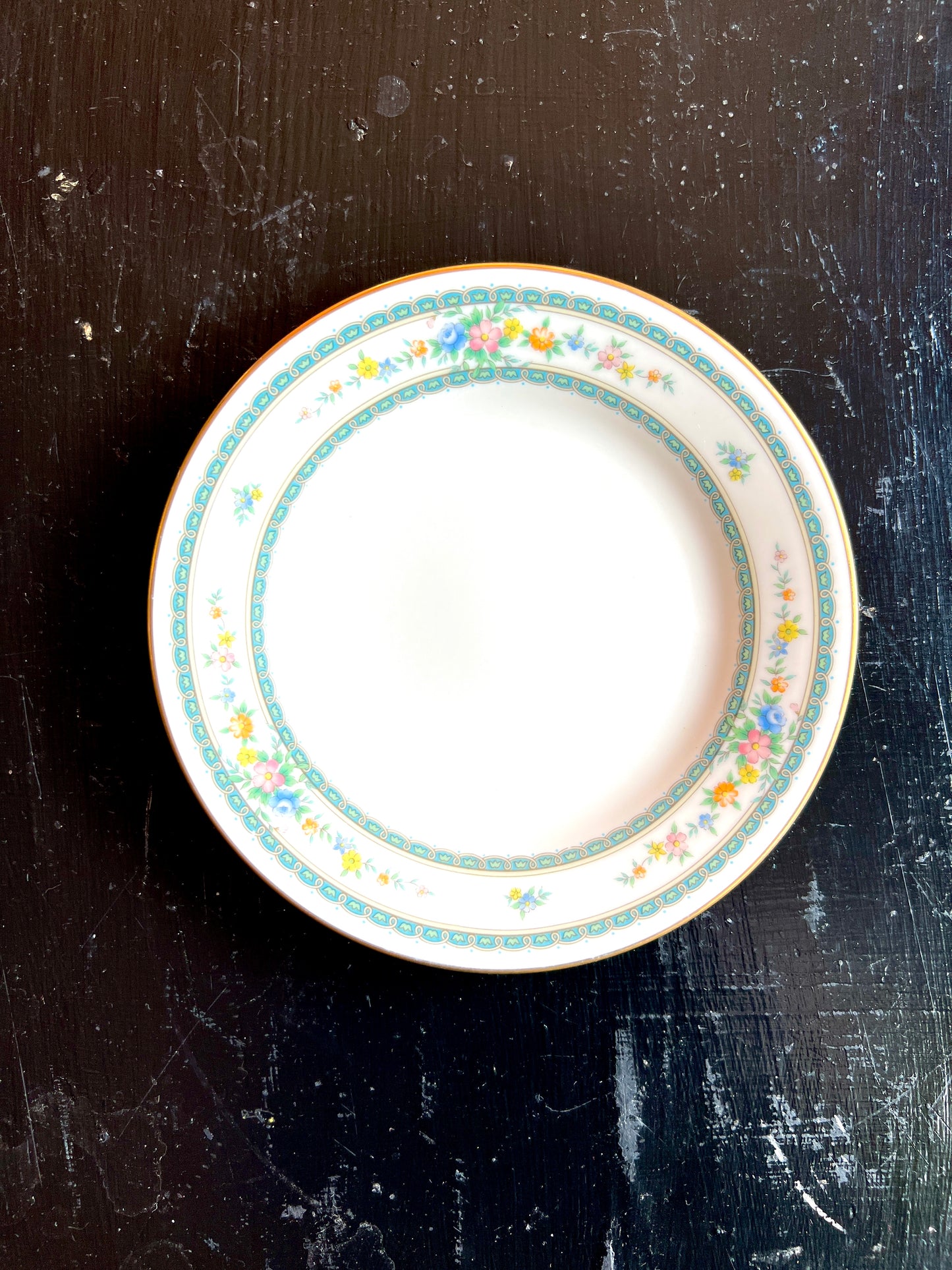 Amenity by Noritake Bread & Butter Plates - Set of 4 - Vintage Fine China Dessert Plates