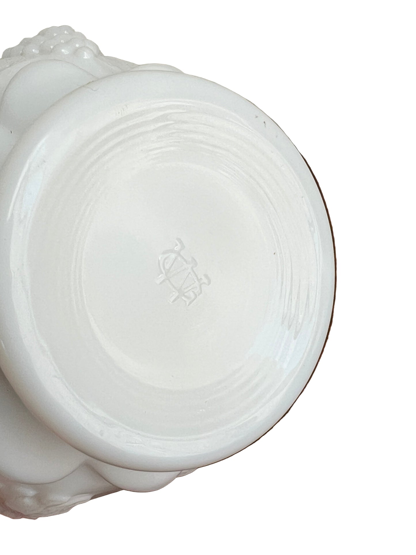 Vintage Westmoreland Paneled Grape Milk Glass - Oyster or Fruit Cup