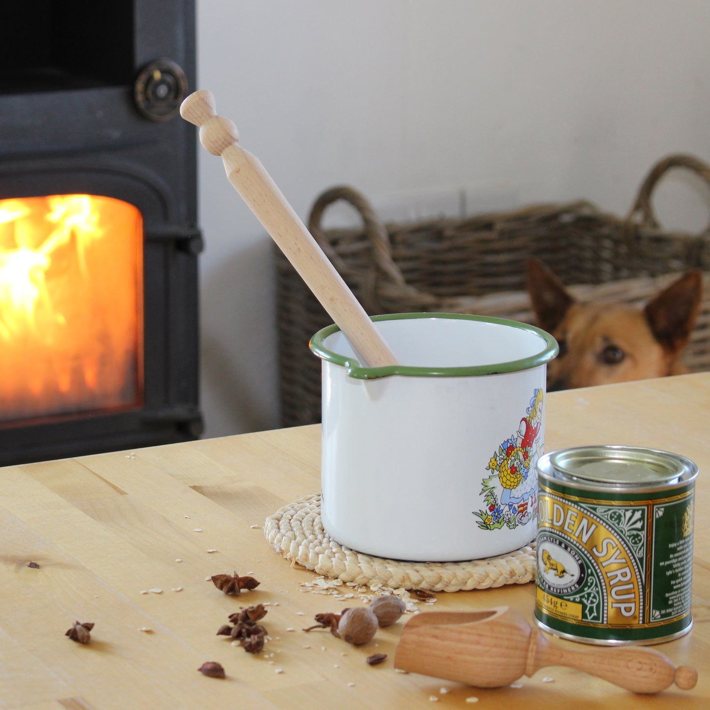 Porridge Spurtle - Beechwood - Creamore Mill
