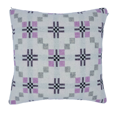 Melin Tregwynt Cushion - St David's Cross Traeth - 45cm x 45cm - Welsh Wool Pillow