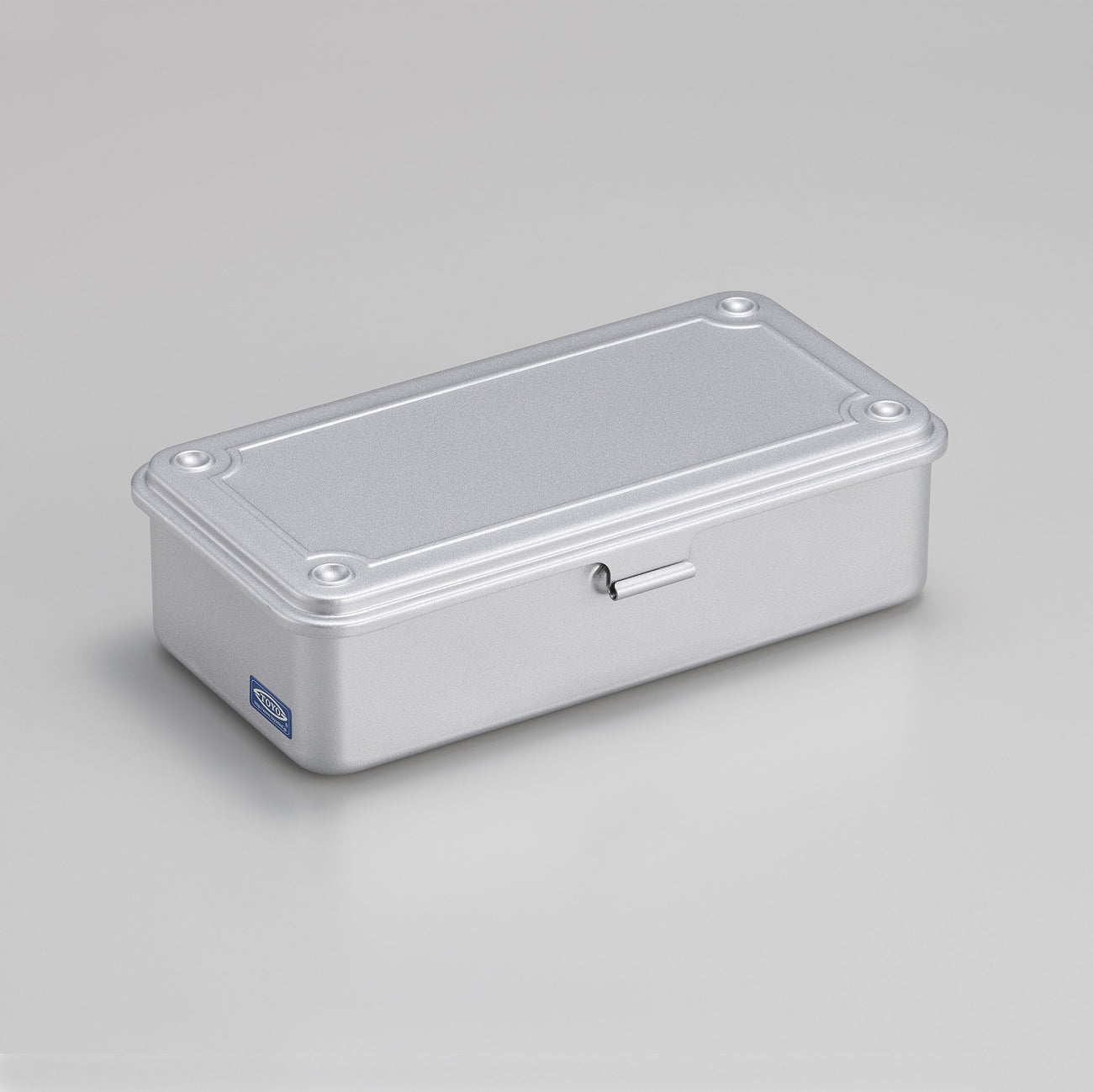 Toyo - Steel Stackable Storage Box T-190 - Silver