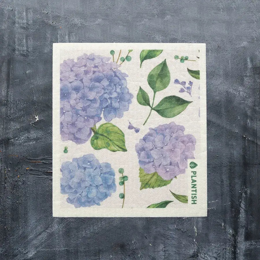 Swedish Sponge Cloth - Hydrangea