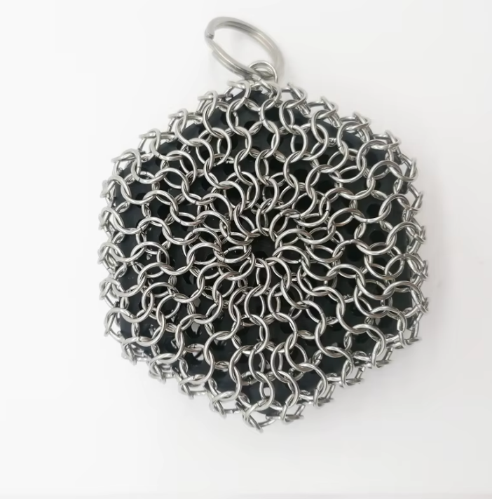 Cast Iron Scrubber - Charcoal