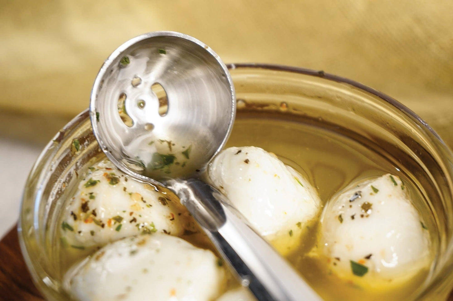 Mini Olive Ladle - Stainless Steel