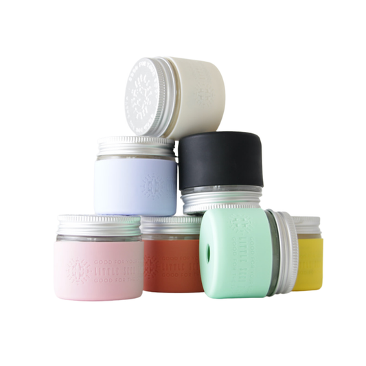 Protective Silicone Sleeves for 2.4 oz Jars