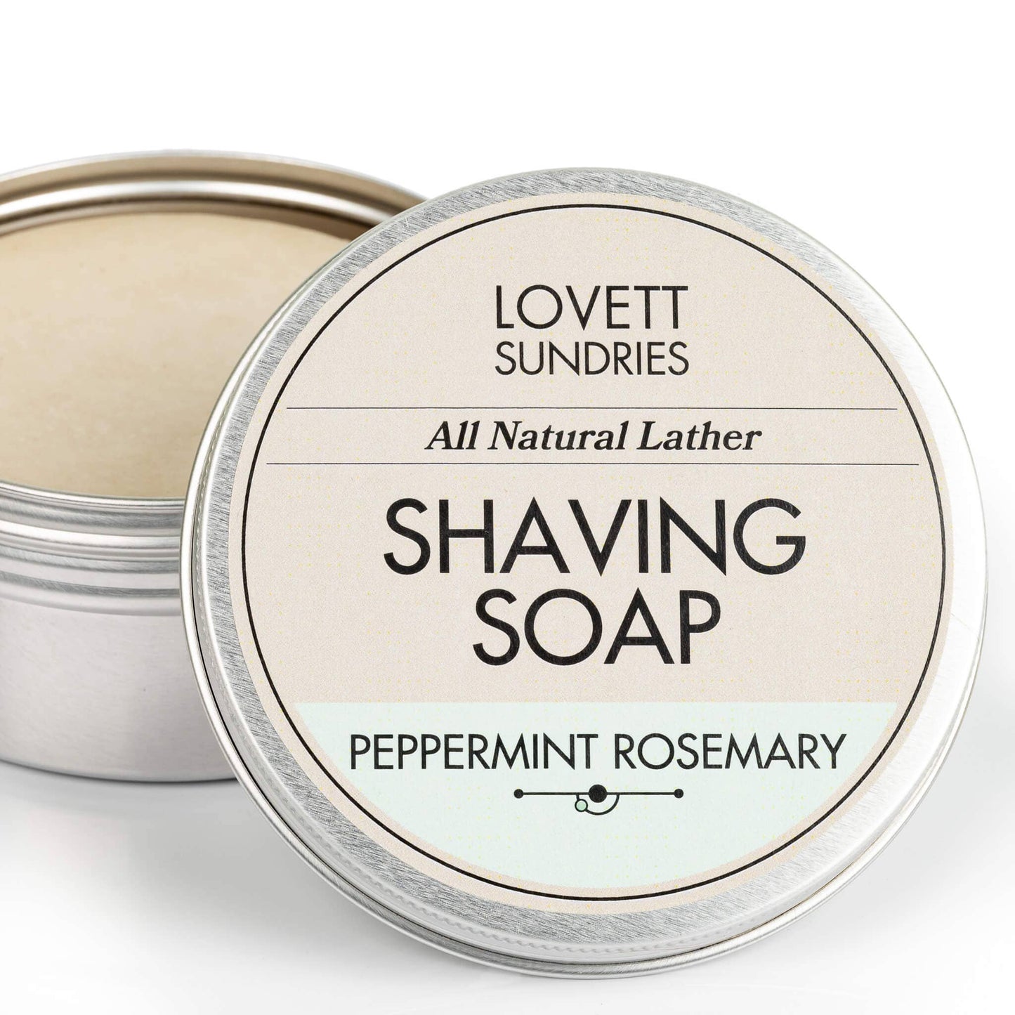 Shaving Soap - Peppermint Rosemary - Refill