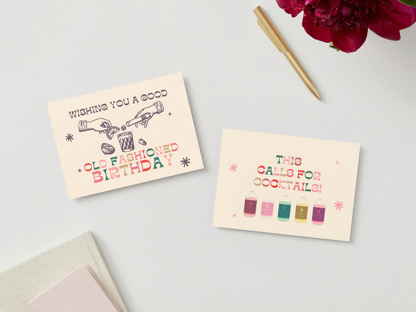 Cheers Postcards: Old Fashioned Birthday