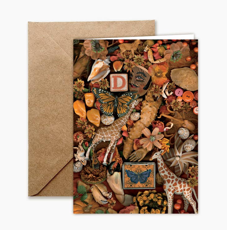 Nostalgia Blank Greeting Card or Full Set of 8