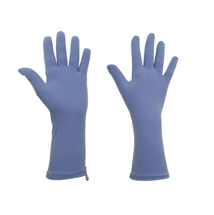 Soft Garden Gloves - Periwinkle - Foxgloves