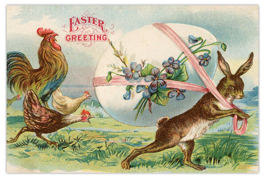 Victorian Easter Postcard or Mini Print (4x6)
