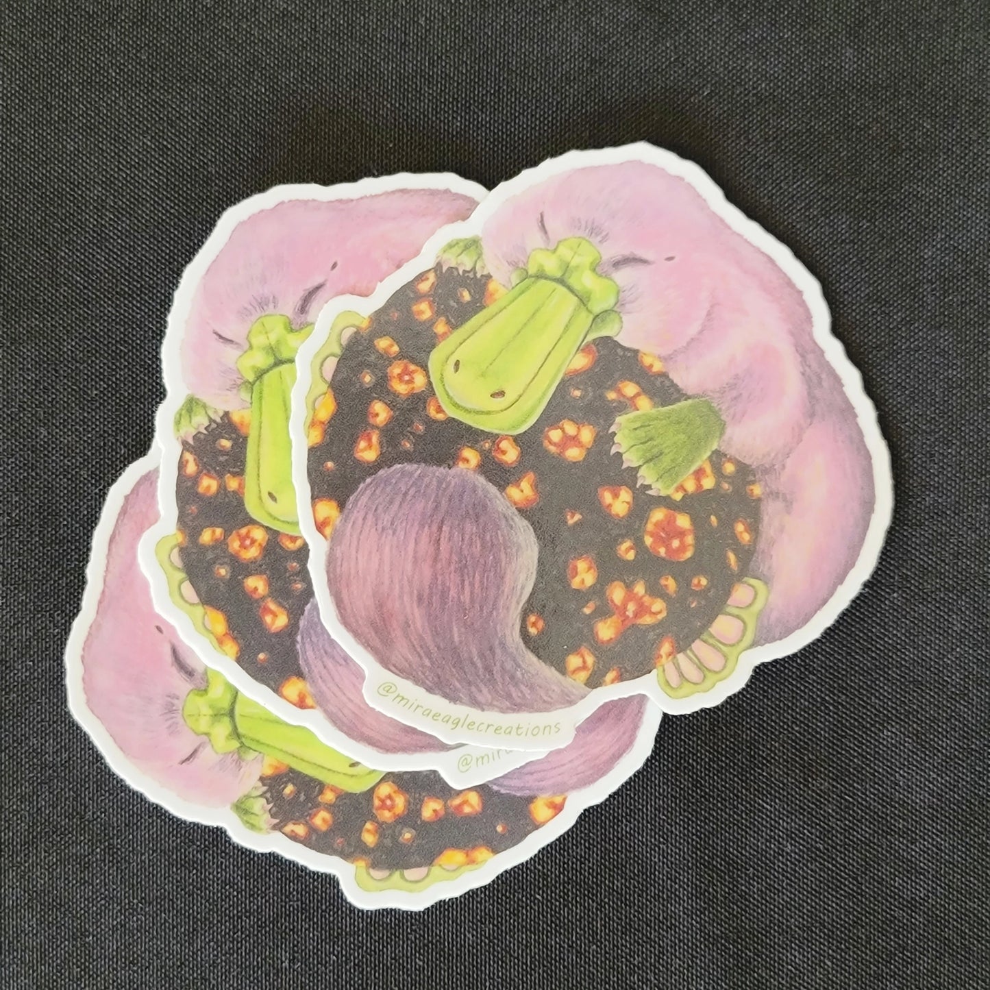 Snuffles the Plat Vinyl Sticker