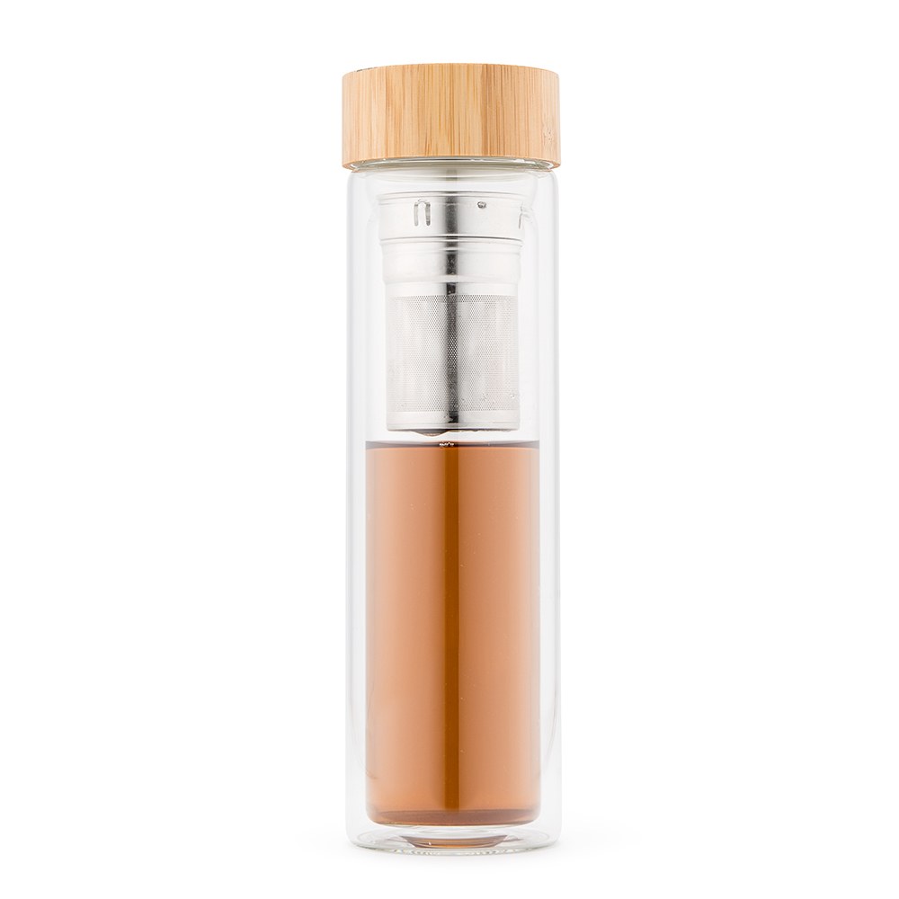 Glass Tea Infuser Travel Bottle