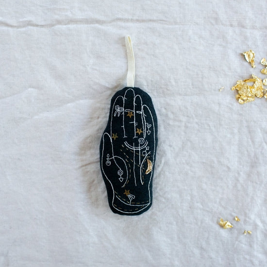 Palmistry Hand - Cotton & Lavender filled Ornament, Scented