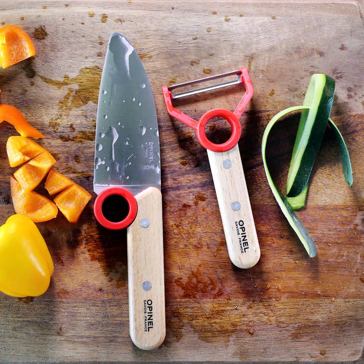 Le Petit Chef 3pc Knife Set for a Child - Opinel