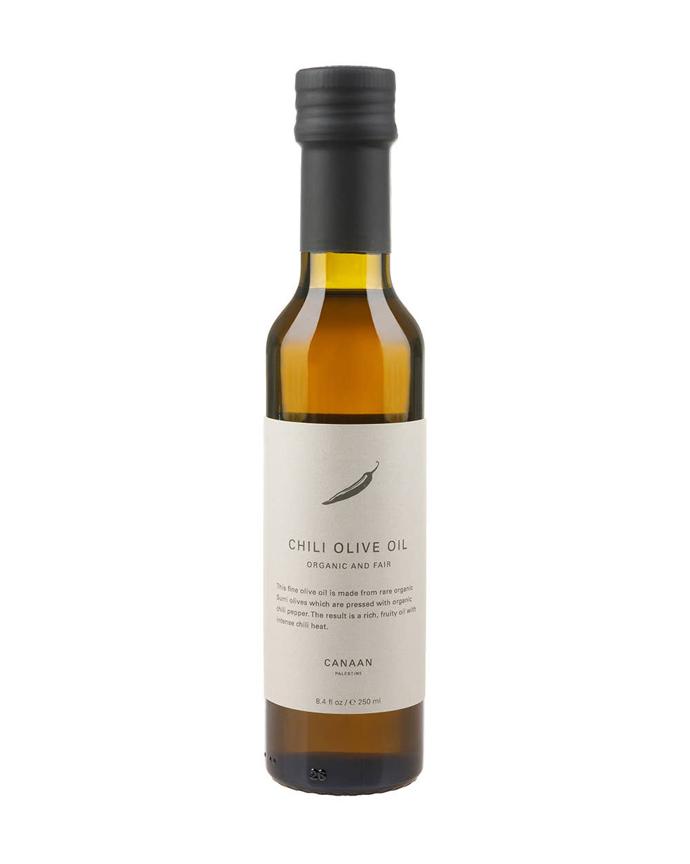 Chili Organic Olive Oil - Canaan Palestine