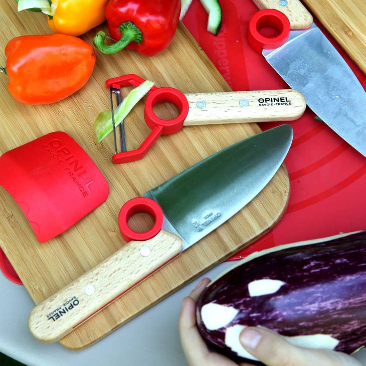 Le Petit Chef 3pc Knife Set for a Child - Opinel