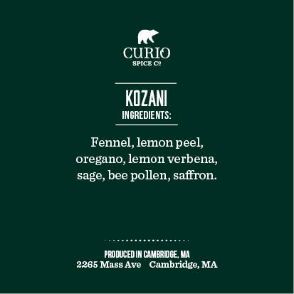 Kozani Spice - Curio Spice Co