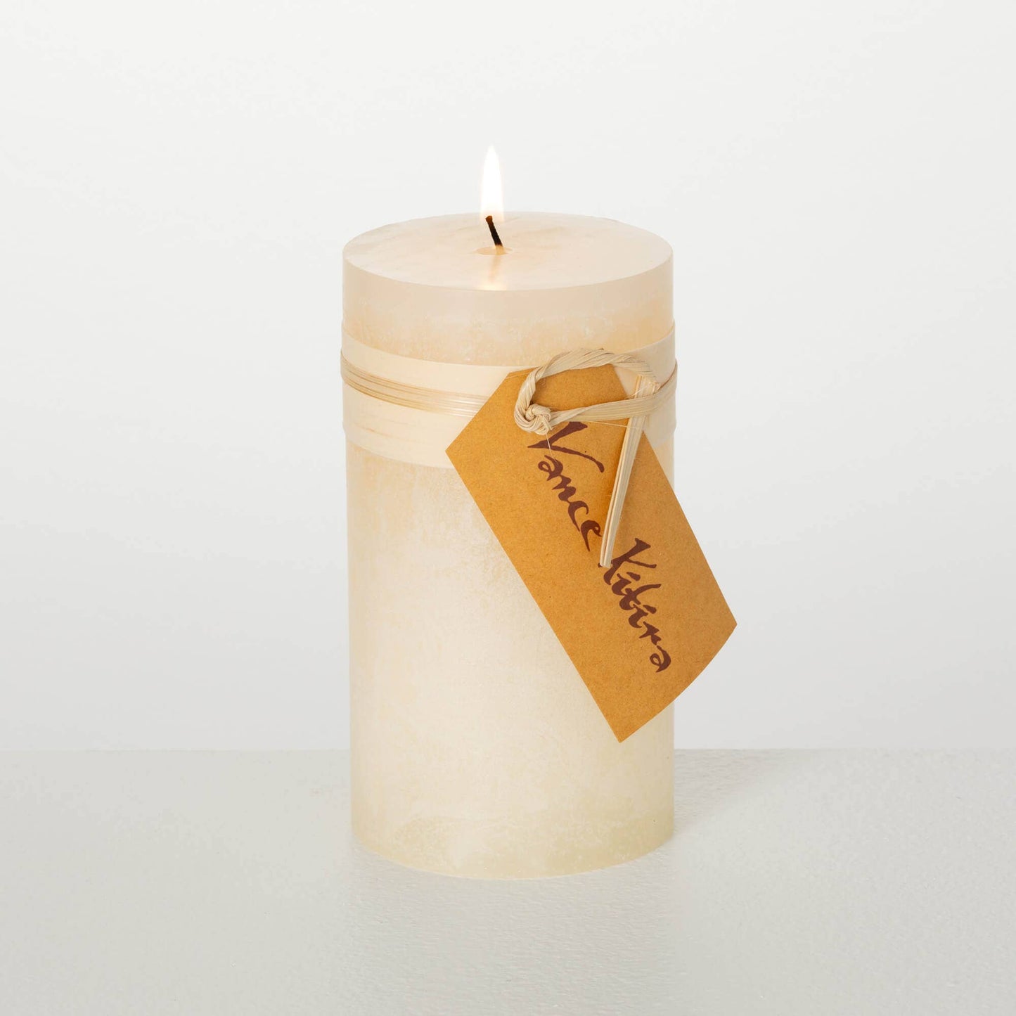 6" x 3" Pillar Candle - White