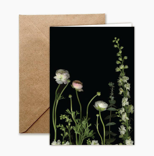 Secret Garden Blank Greeting Card of Full set of 8