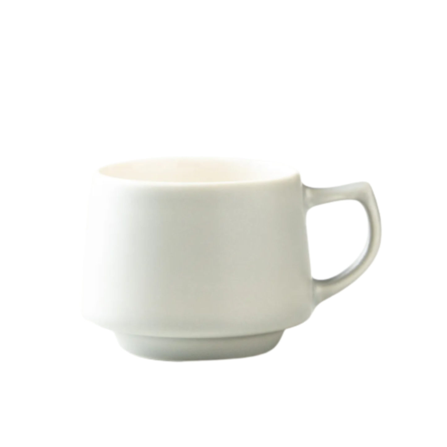 Matte Gray Aroma Stacking Mug - Japanese Ceramic - Origami