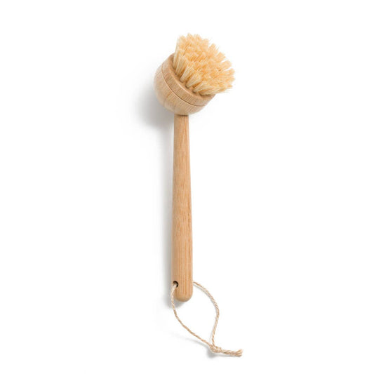 Long Handle Refillable Dish Scrubbing Tool