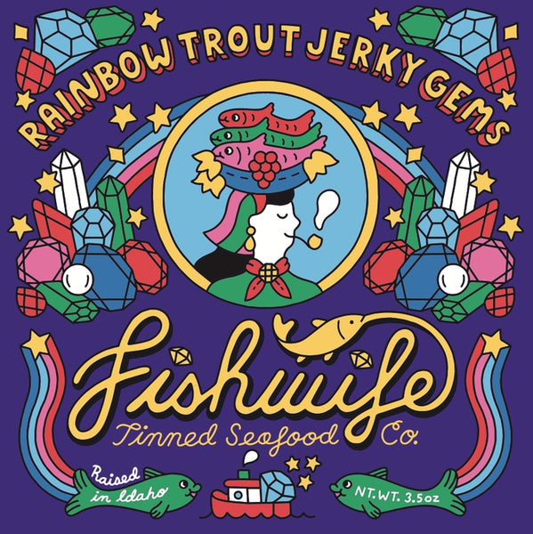Rainbow Trout Jerky Gems - Fishwife